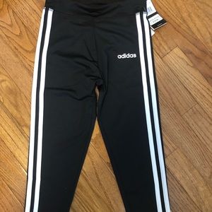 NWT Girls adidas Black Pants